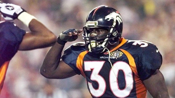 BRONCOS / Vintage NFL Gear / Terrell Davis / Hall of Famer