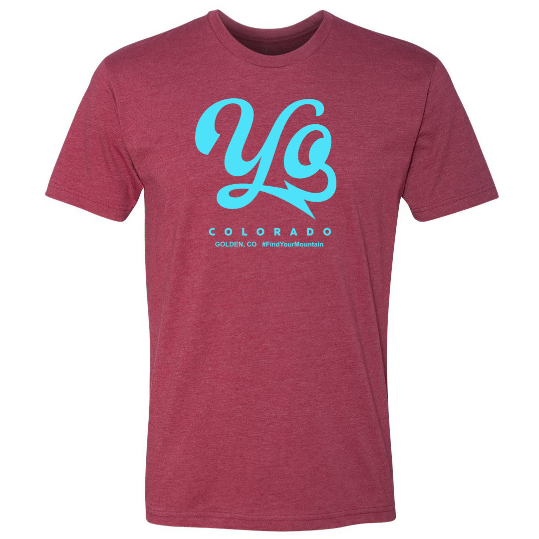 Unisex Bolt Logo T-Shirt - Burgundy