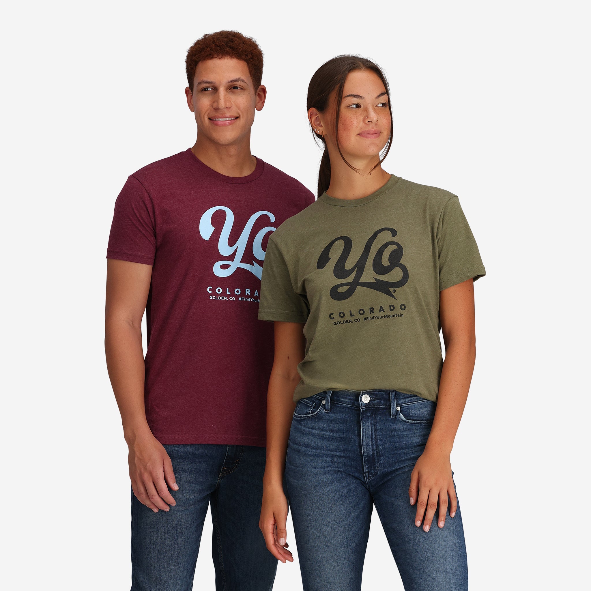 Unisex Bolt Logo T-Shirt - Army Green