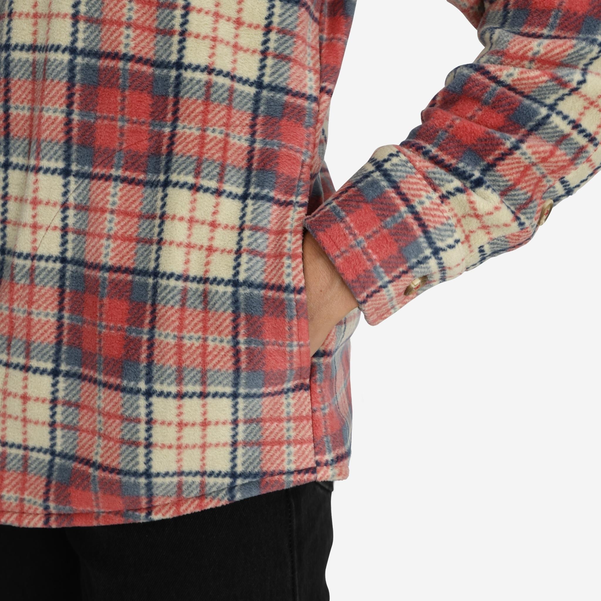 National Ski Patrol Women's Pagosa Plaid Fleece Shirt Jacket