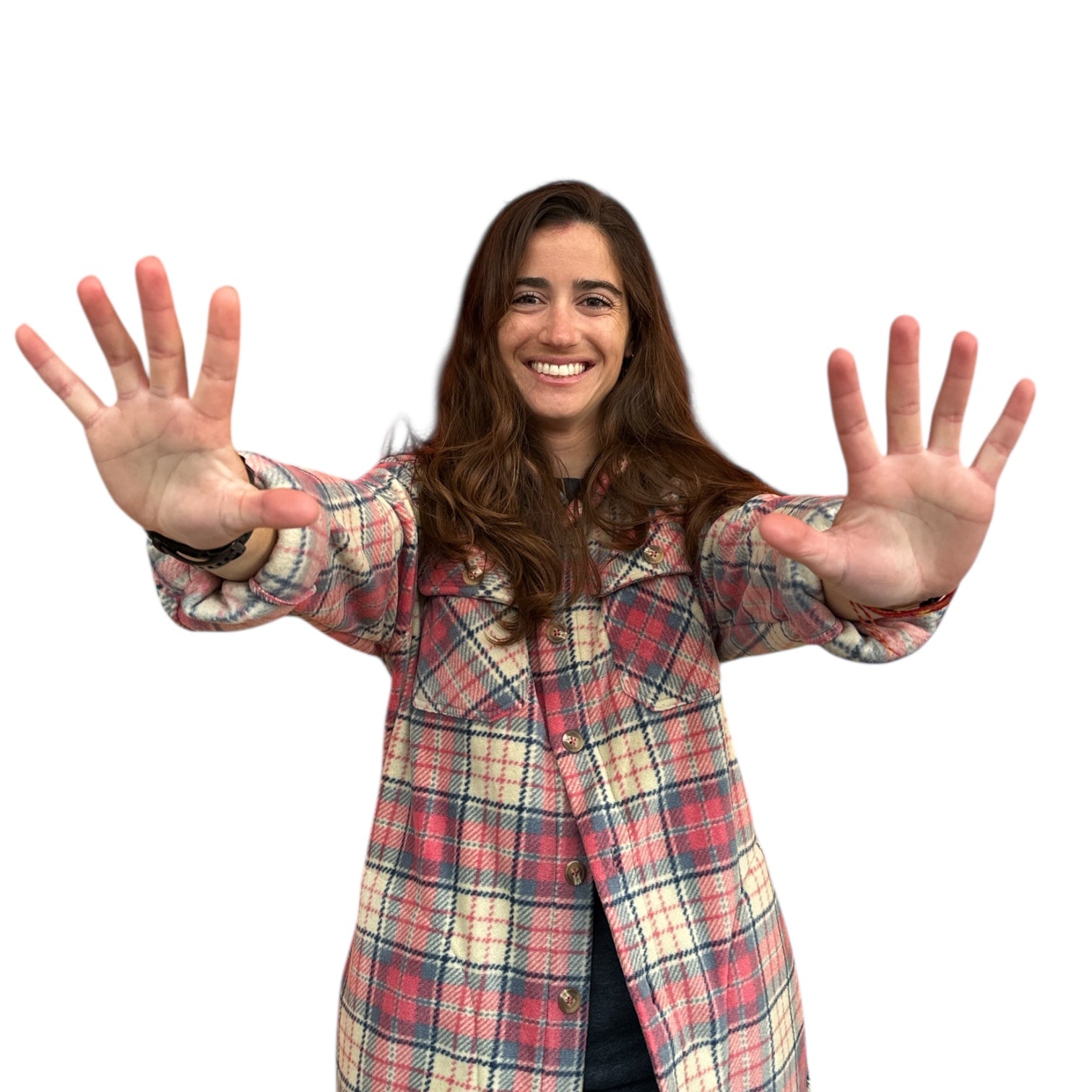 National Ski Patrol Women's Pagosa Plaid Fleece Shirt Jacket
