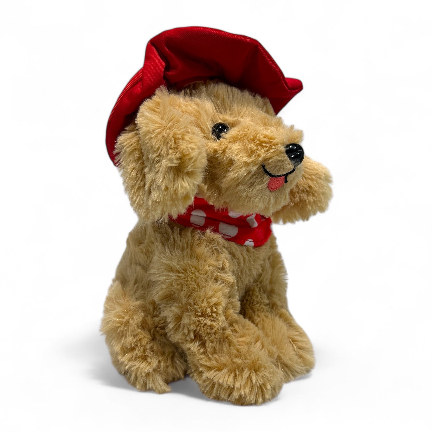 Howdy Folks Golden Retriever Puppy Plush Toy