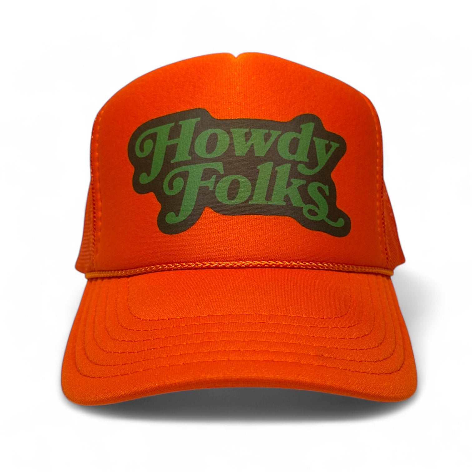 Howdy Folks Foamie Trucker Hat