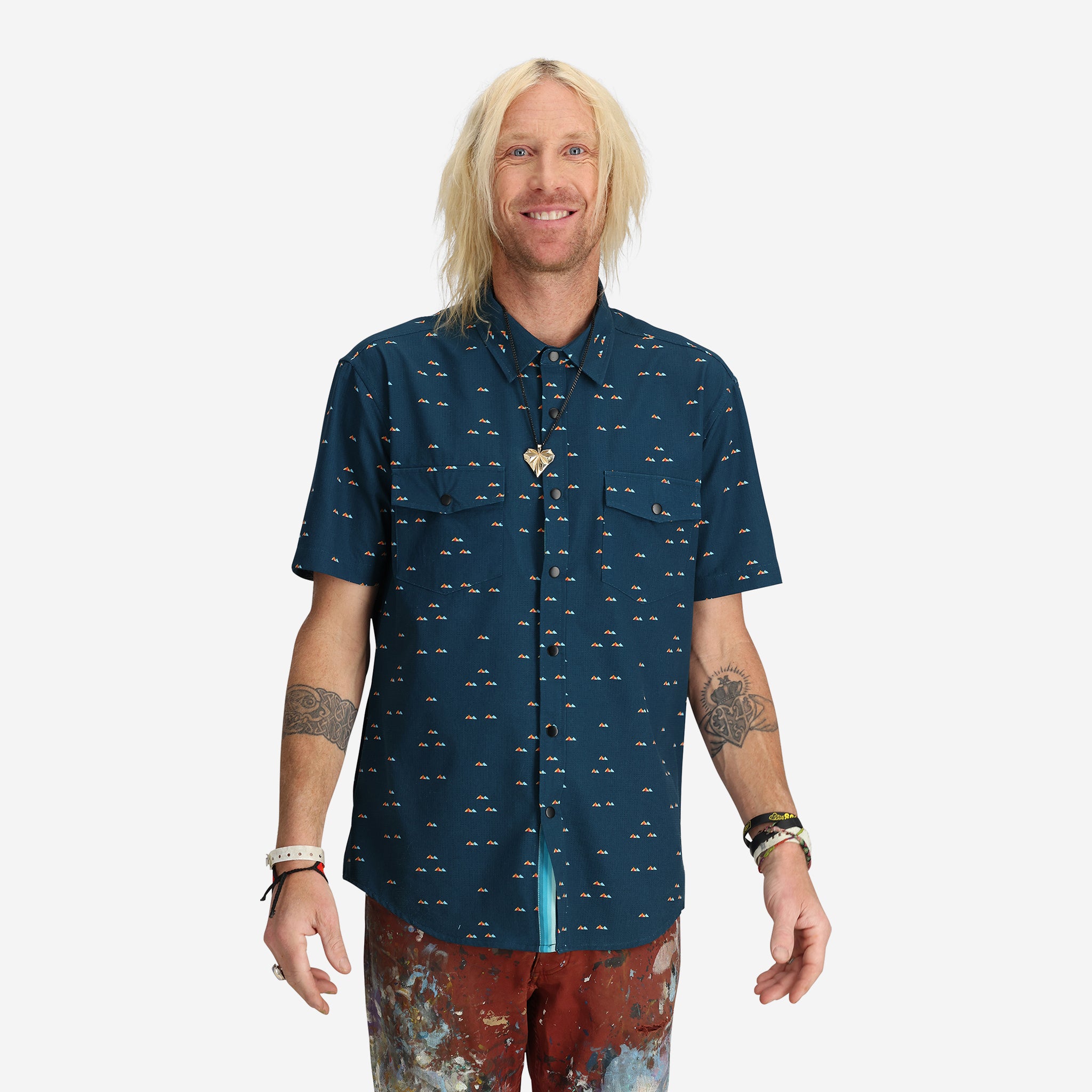 Men's Enduro Open Hearts Tech Shirt
