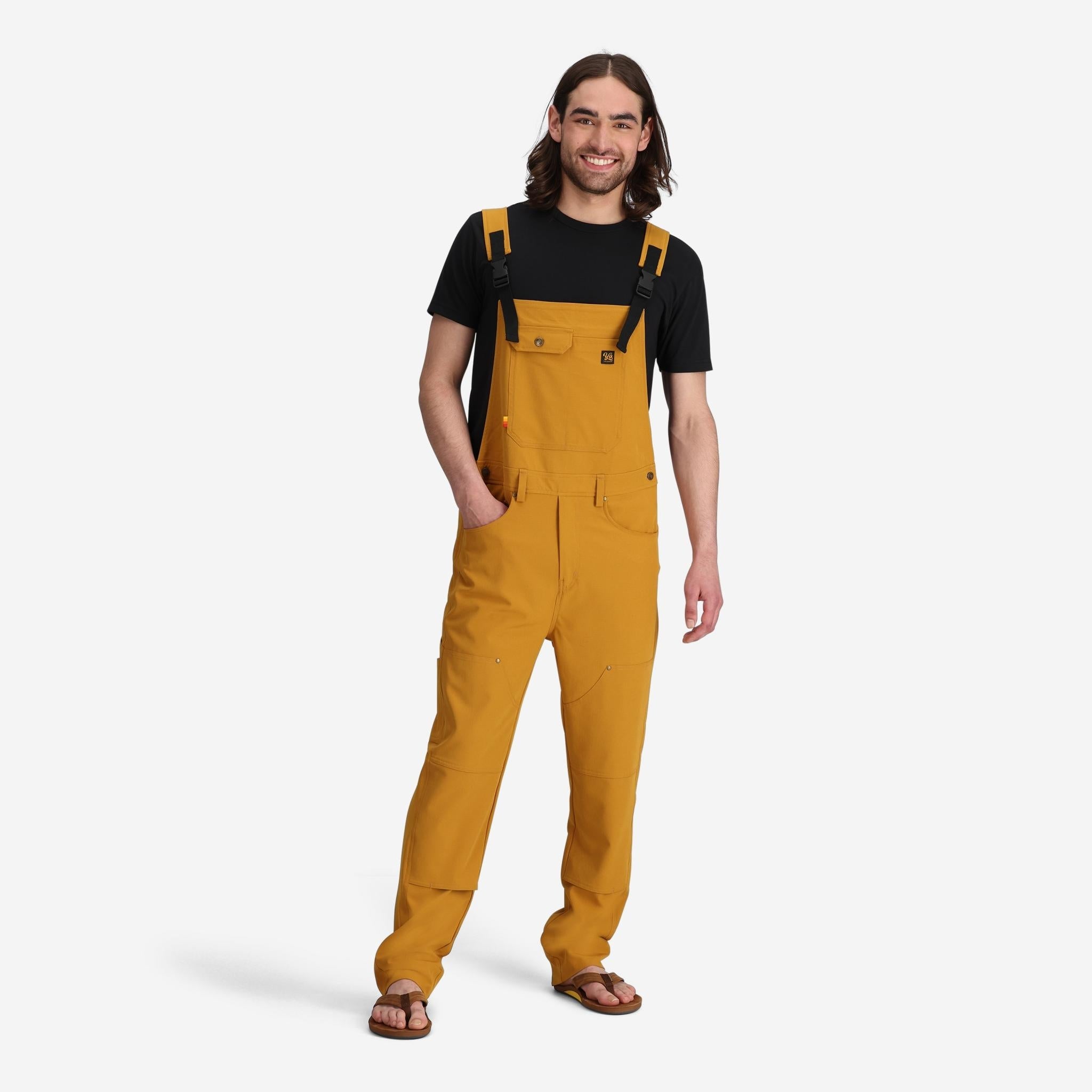 Men's Jethro Overall in Goldenrod