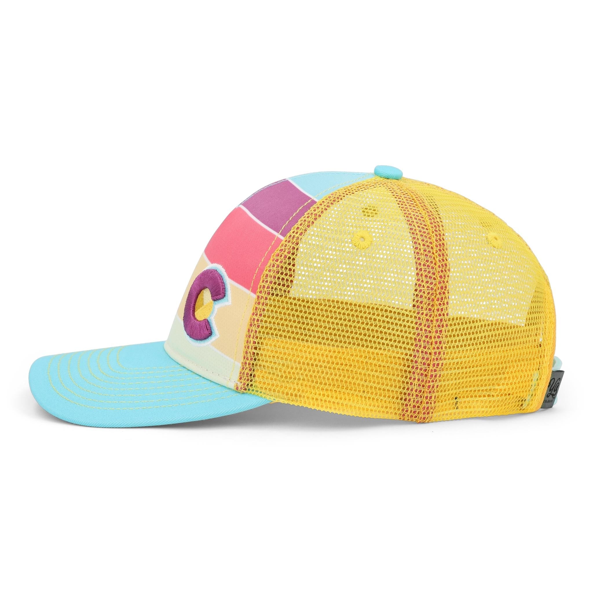 Lemon Drop Fader Trucker Hat