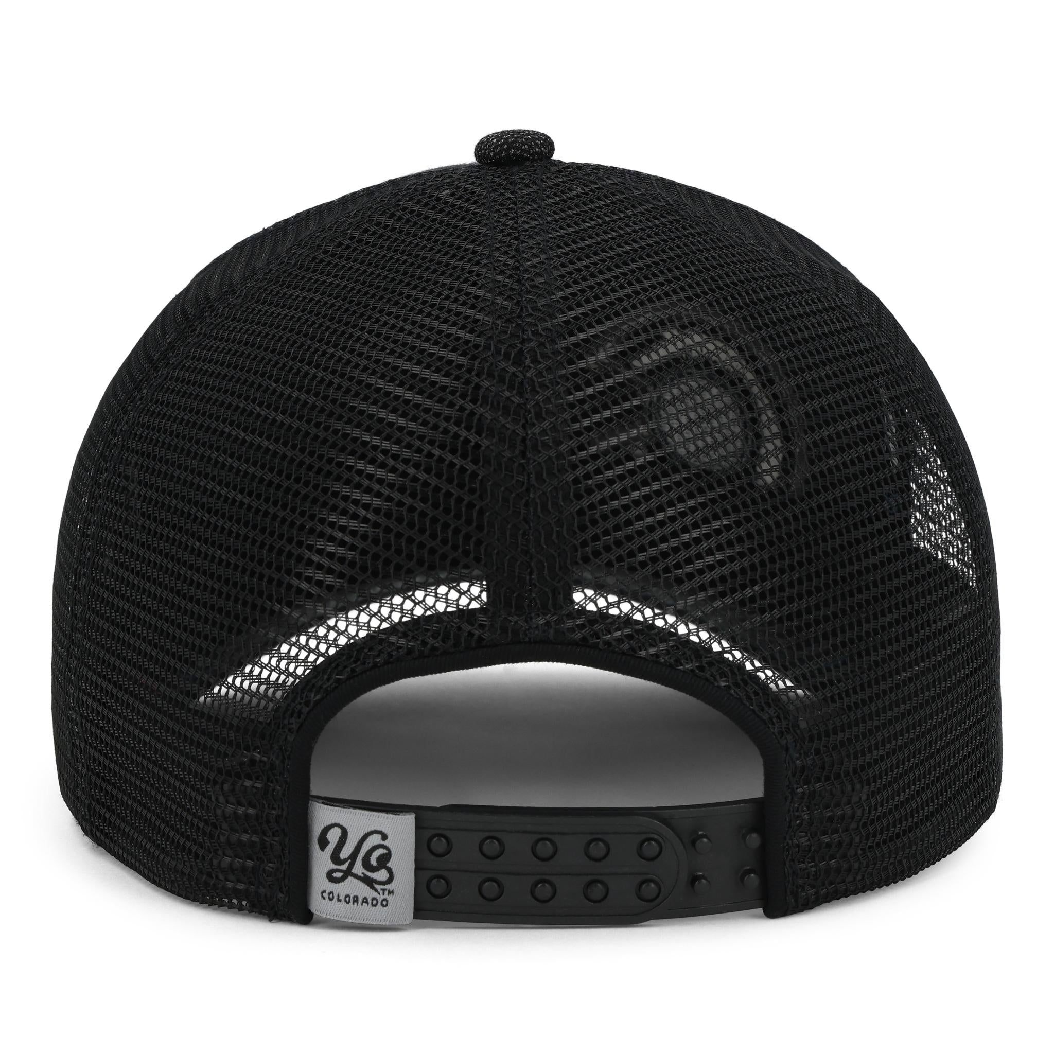 Monochromatic Trucker Hat Black/Black