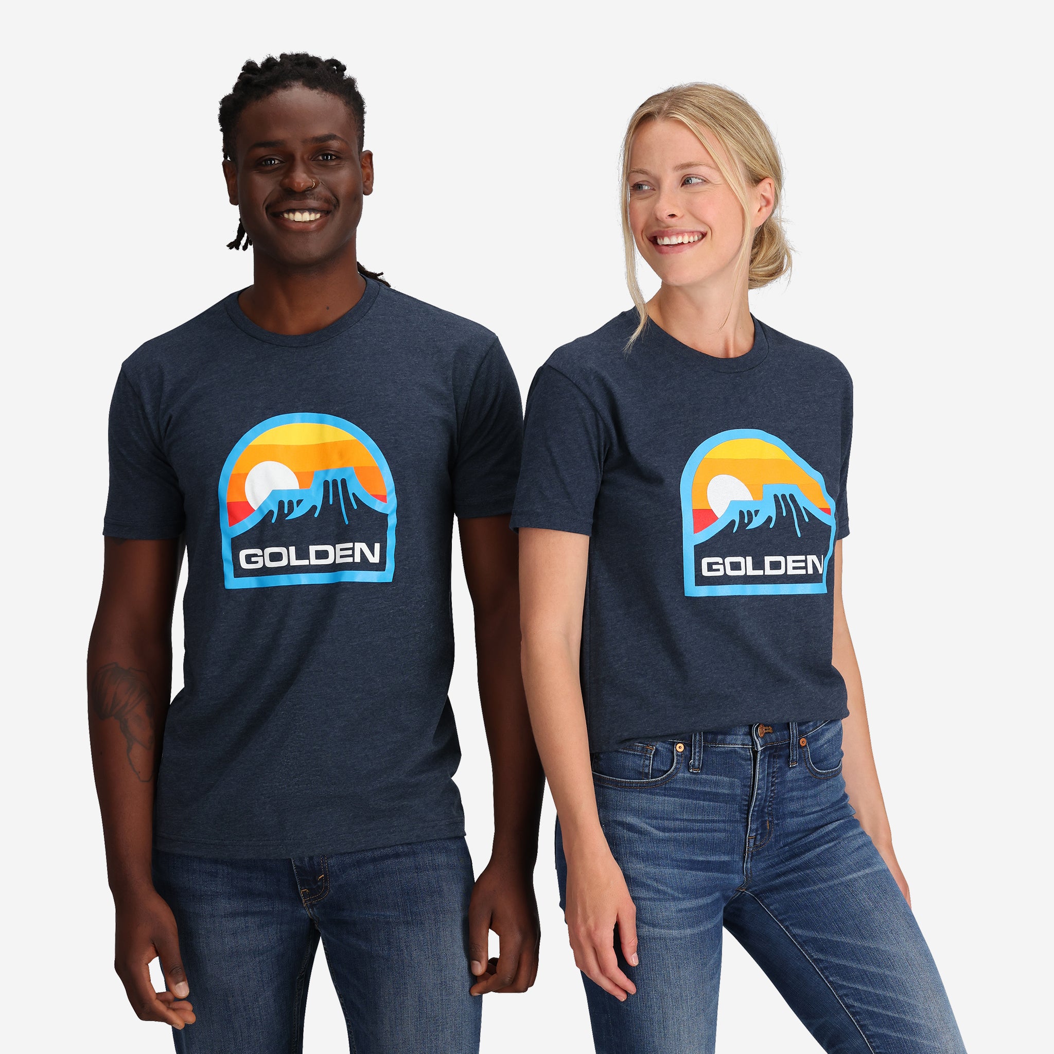 Unisex Golden Mesa Retro Colorado T-Shirt