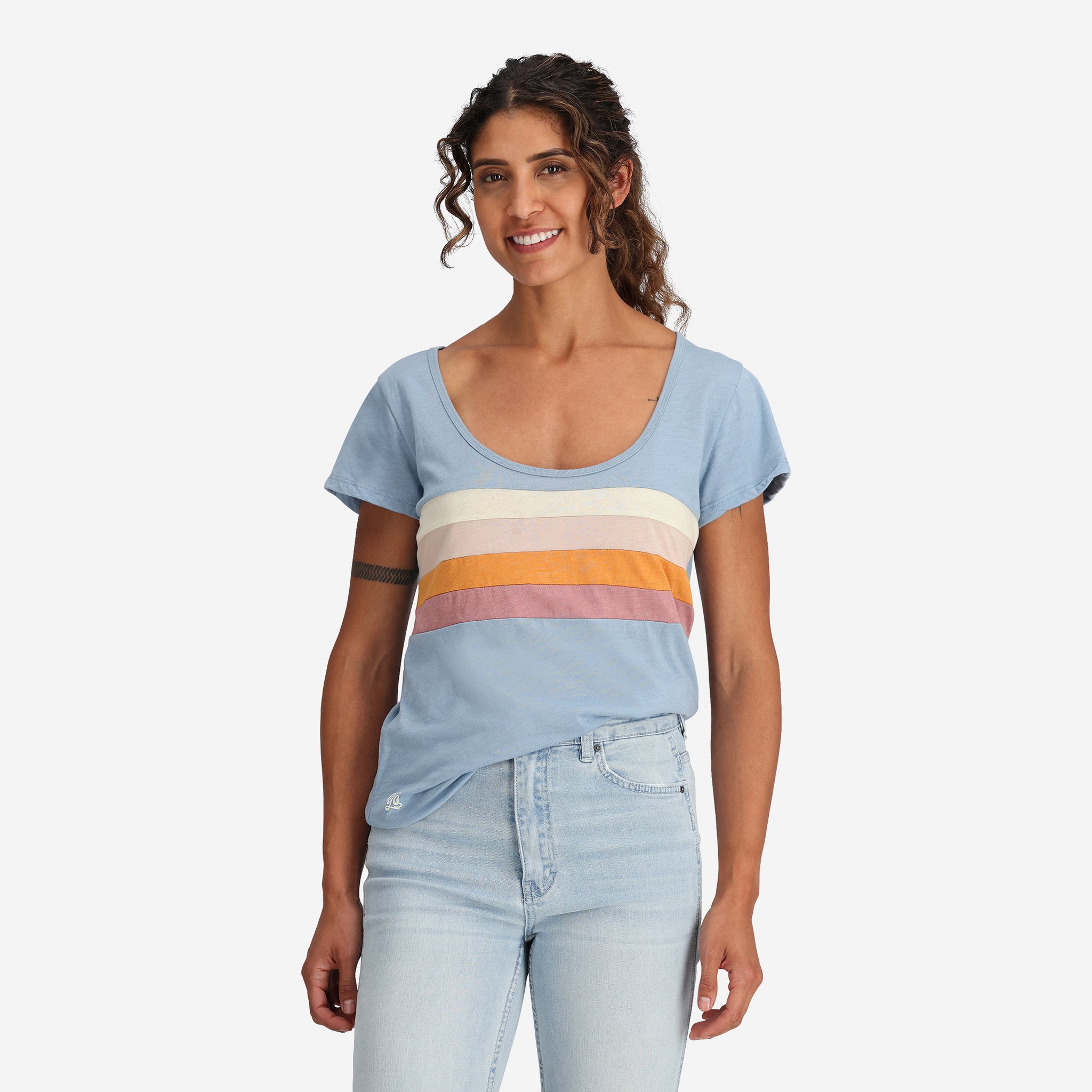 Riptide Scoop Neck T-Shirt