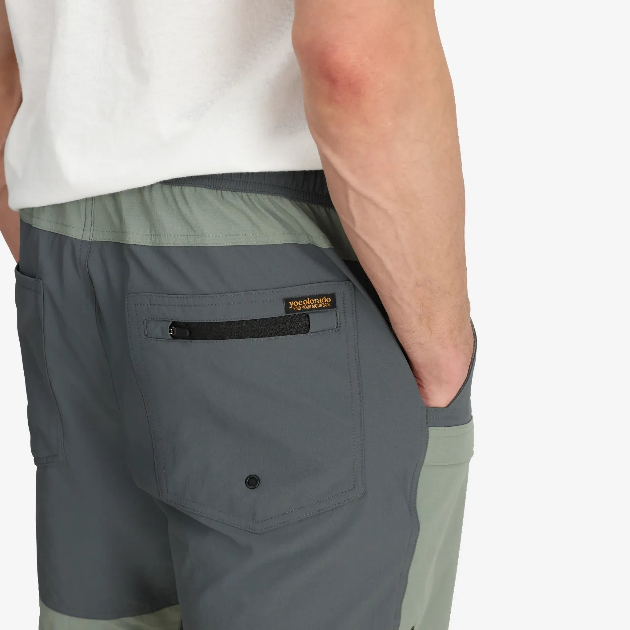 Men's Wayfinder Gray Hybrid Shorts