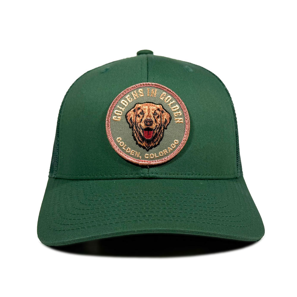 Goldens in Golden 2025 Official Trucker Hat - Evergreen
