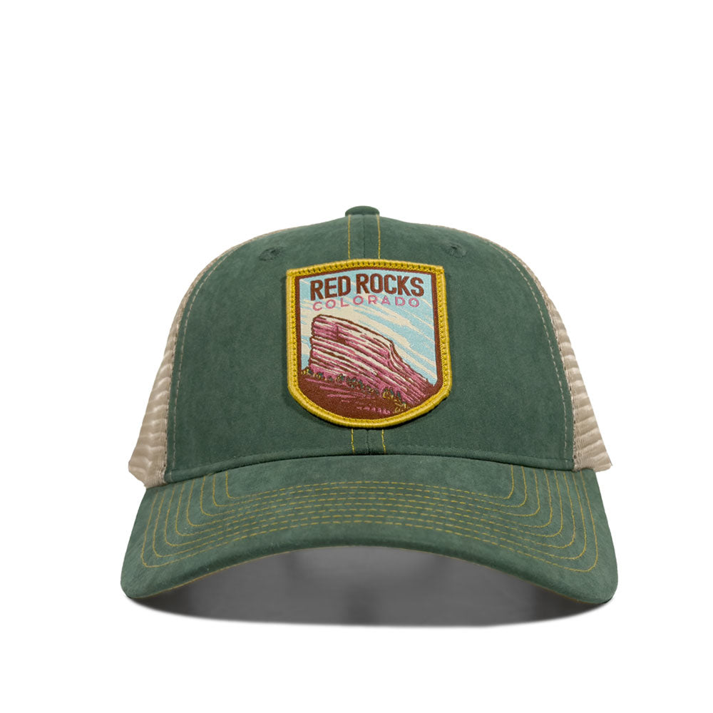 Red Rocks Sage Trucker Hat