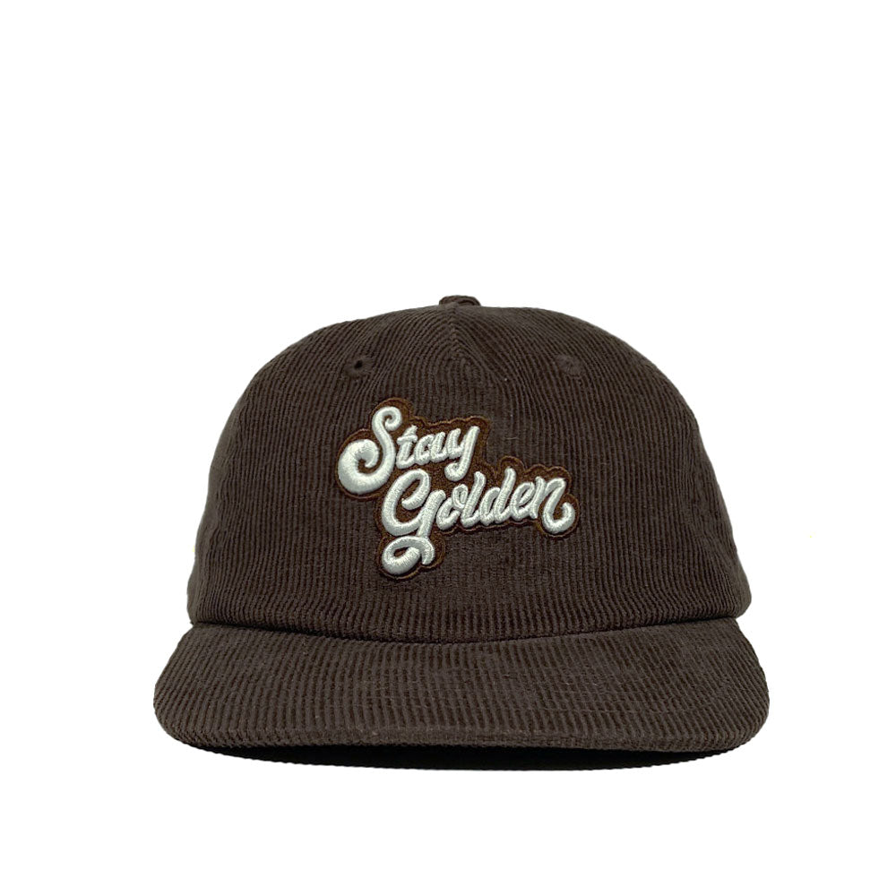 Stay Golden Corduroy Hat