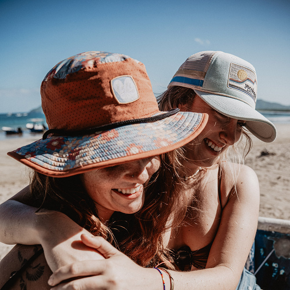 Retro Summer Sky Trucker Hat