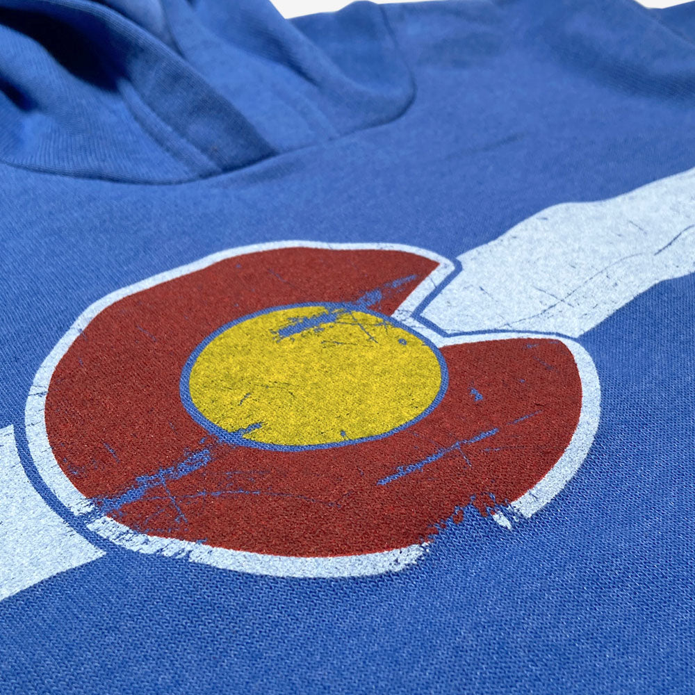 Kids' Classic Colorado Hoodie - Heather Blue