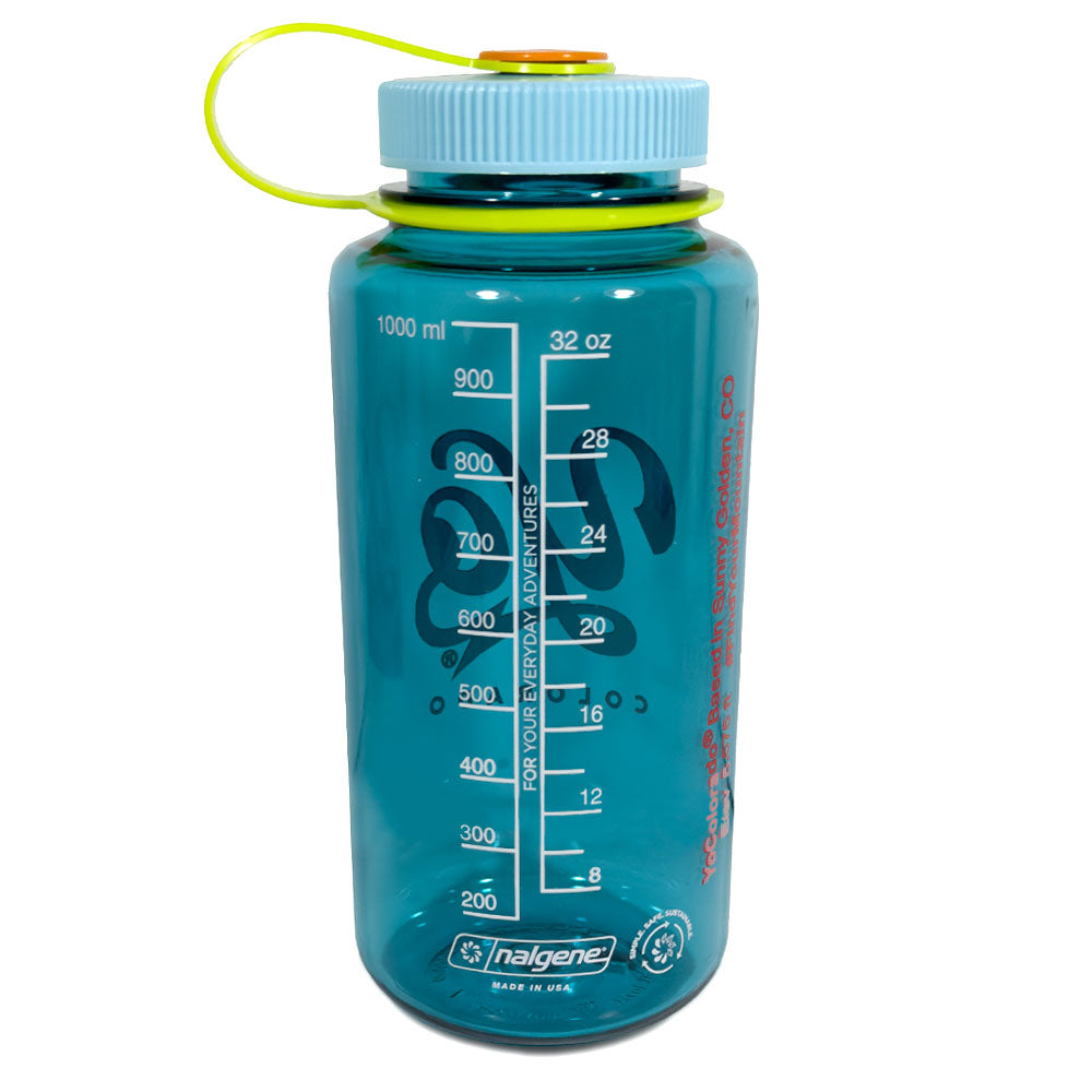 Yo Bolt Logo Blue Nalgene Water Bottle