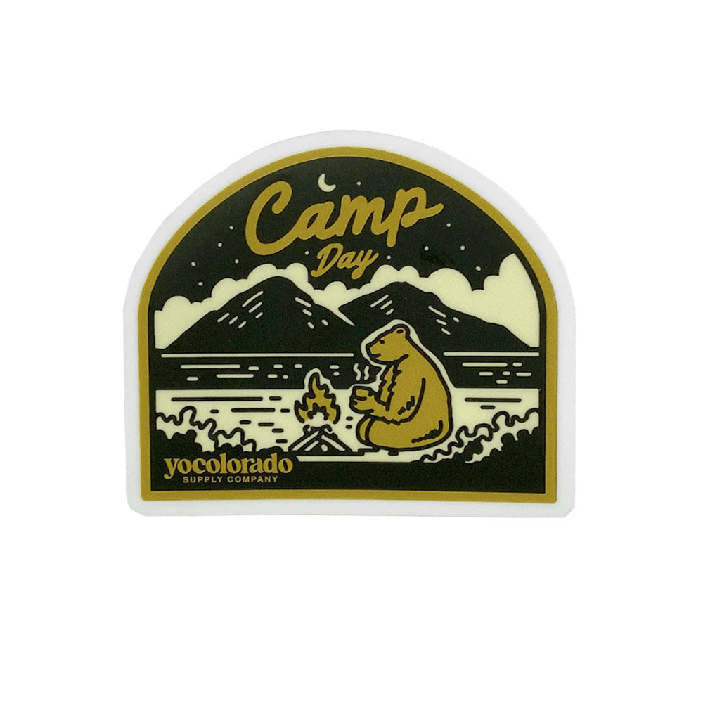 Camp Day Sticker