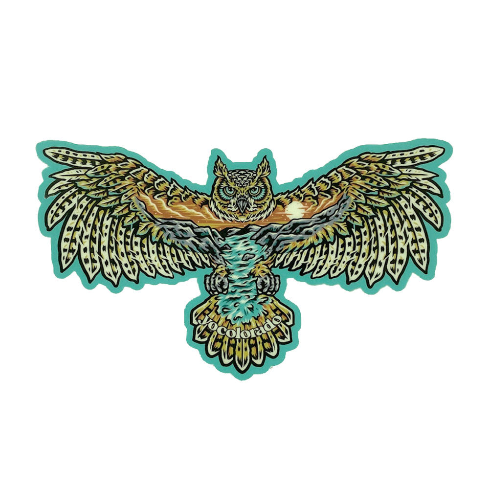 Mountain Owl Sticker