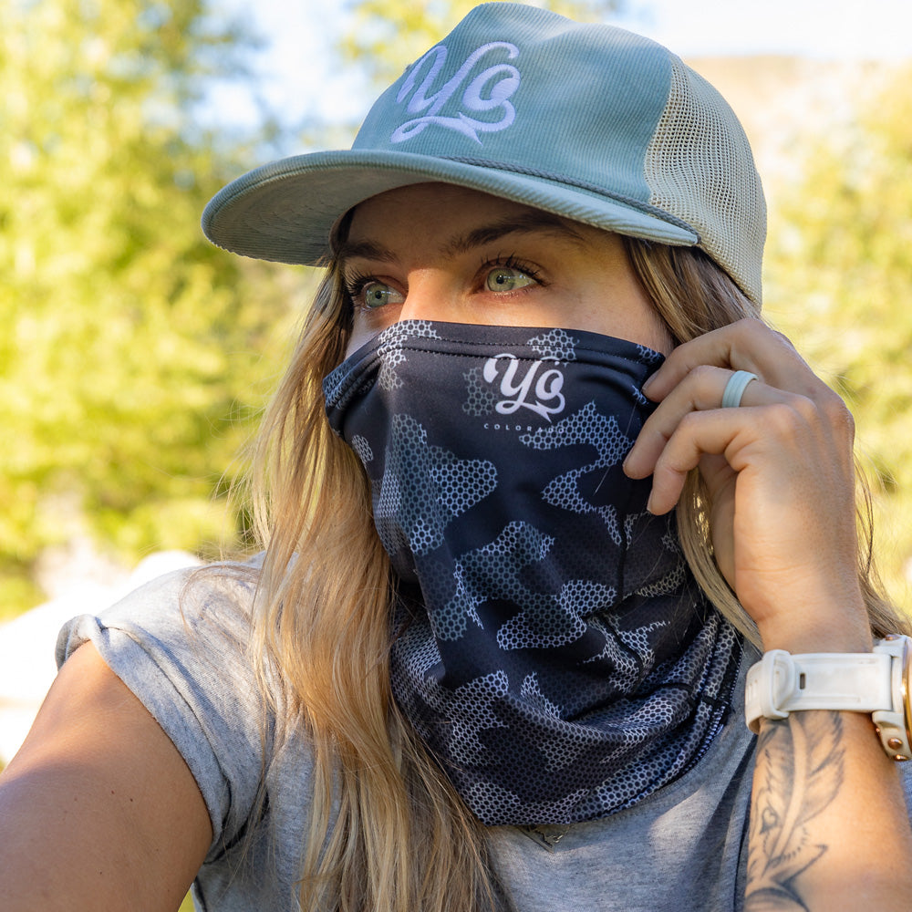 Hex Camo Sunshield Multi-Purpose Face Mask