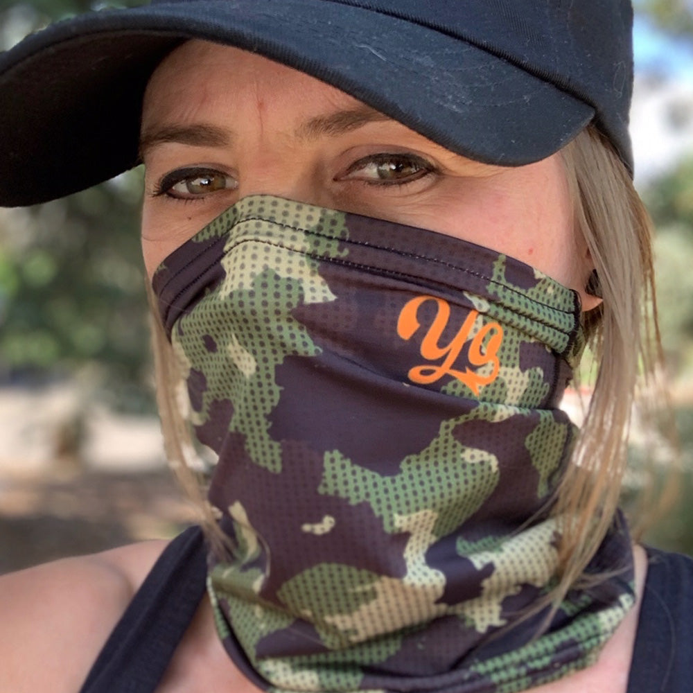 Youth / Small Adult Rogue Camo Sunshield Multi-Purpose Face Mask