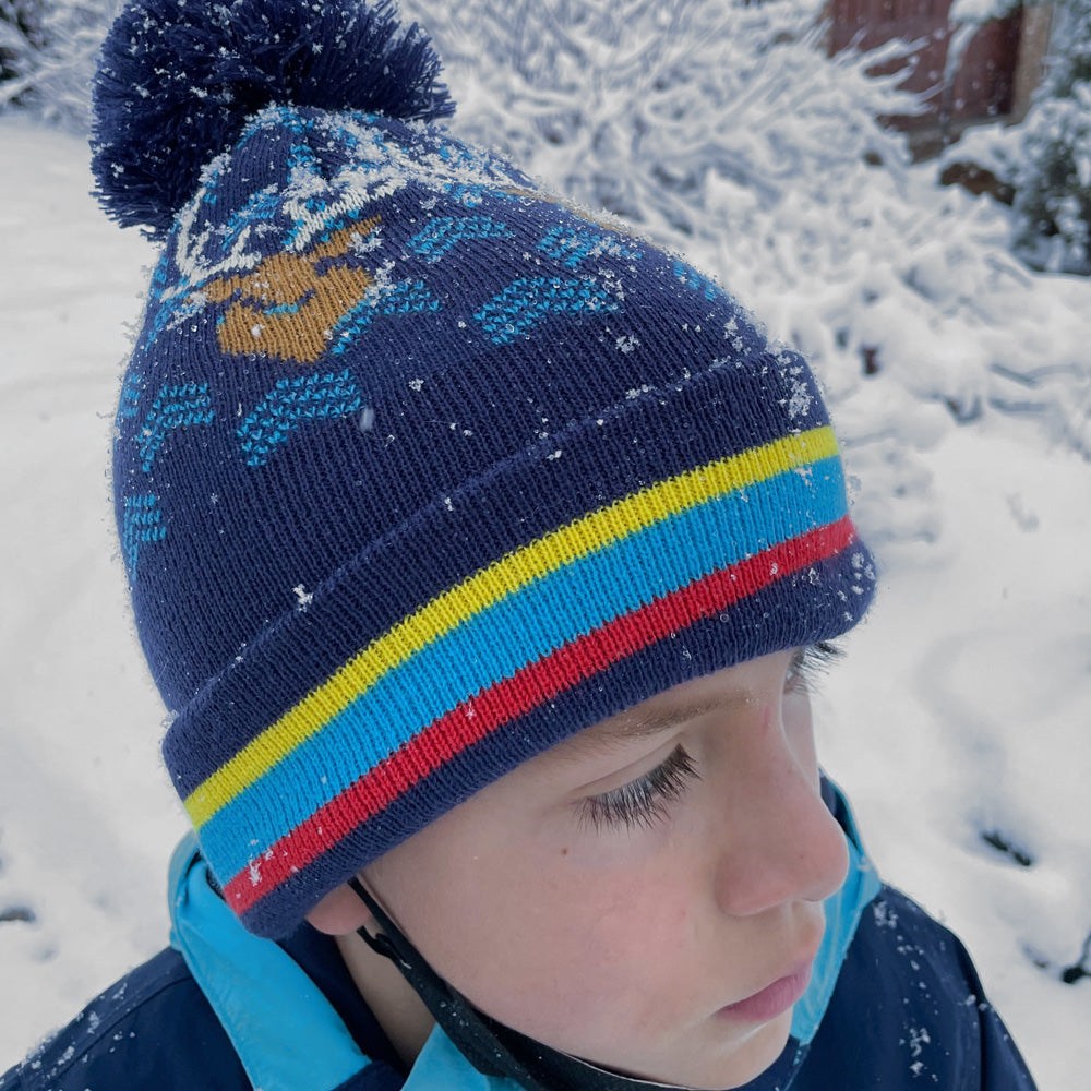 Kids' Reindeer Beanie