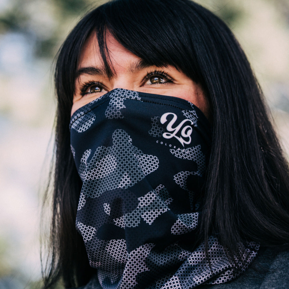 Hex Camo Sunshield Multi-Purpose Face Mask