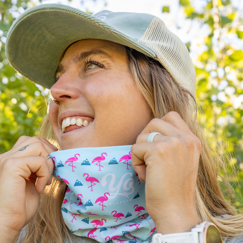 Flamingo Summit Sunshield Multi-Purpose Face Mask