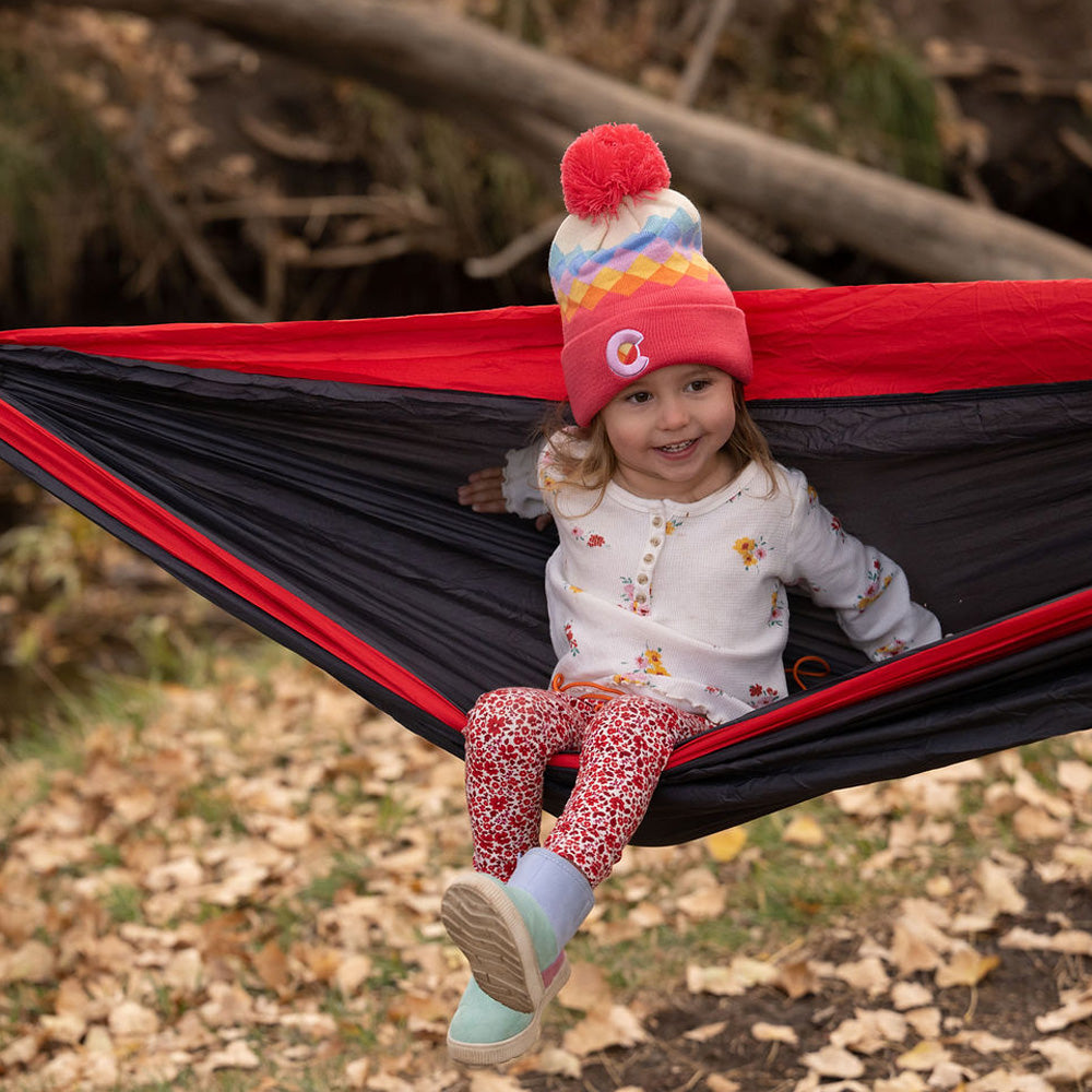 Kids' Berry Argyle Beanie
