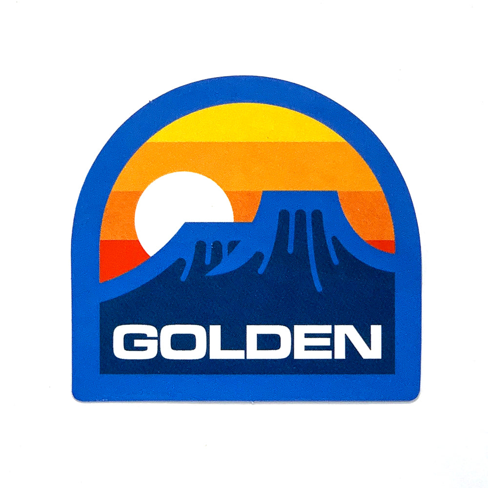 Golden Mesa Sticker