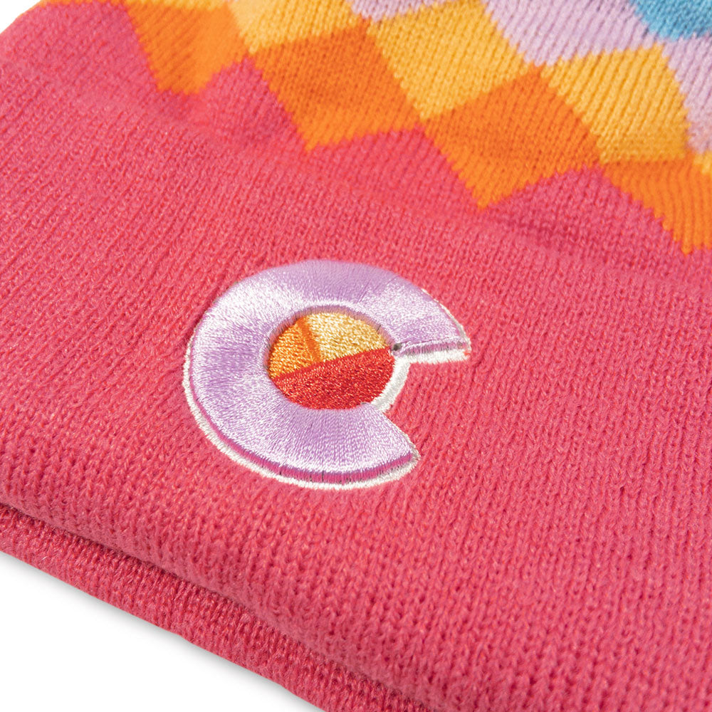 Kids' Berry Argyle Beanie