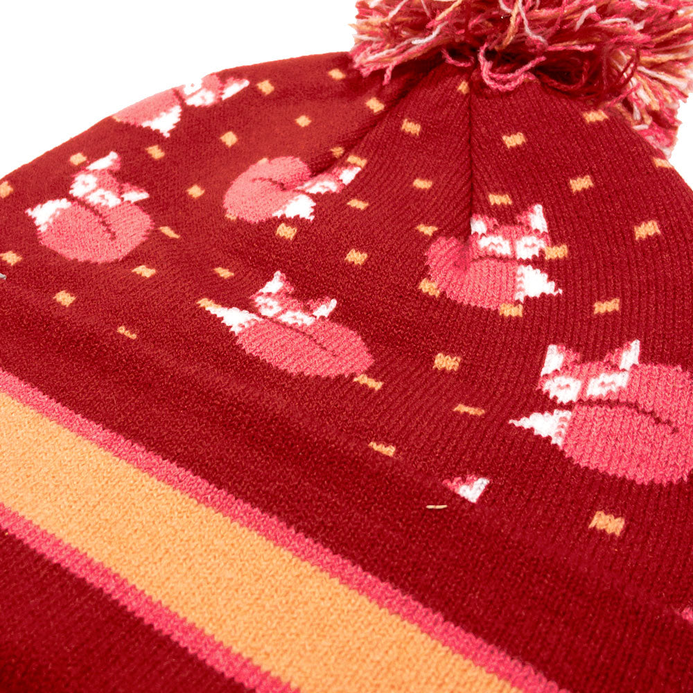 Kids' Sleepy Fox Beanie