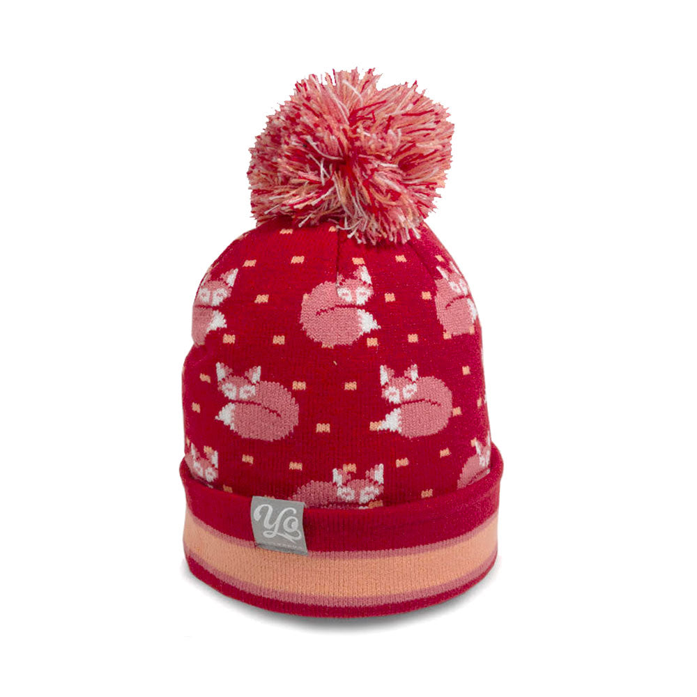 Kids' Sleepy Fox Beanie