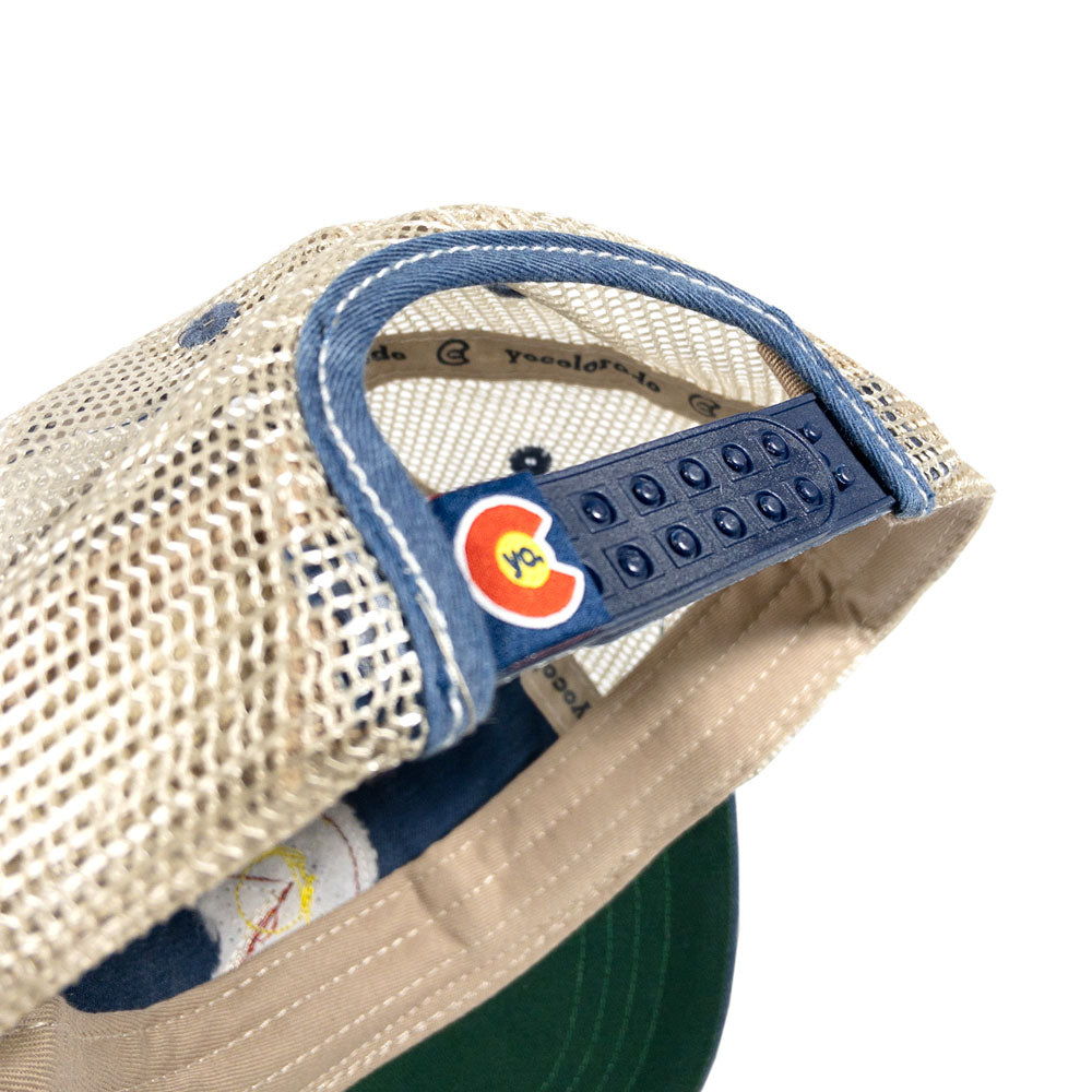 Kids' Vintage Denim C Trucker Hat
