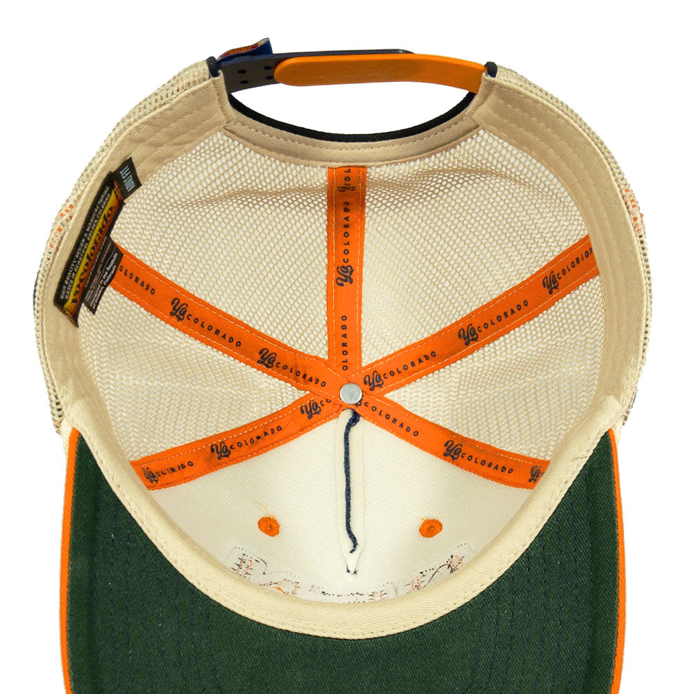 Retro Mile High Trucker Hat