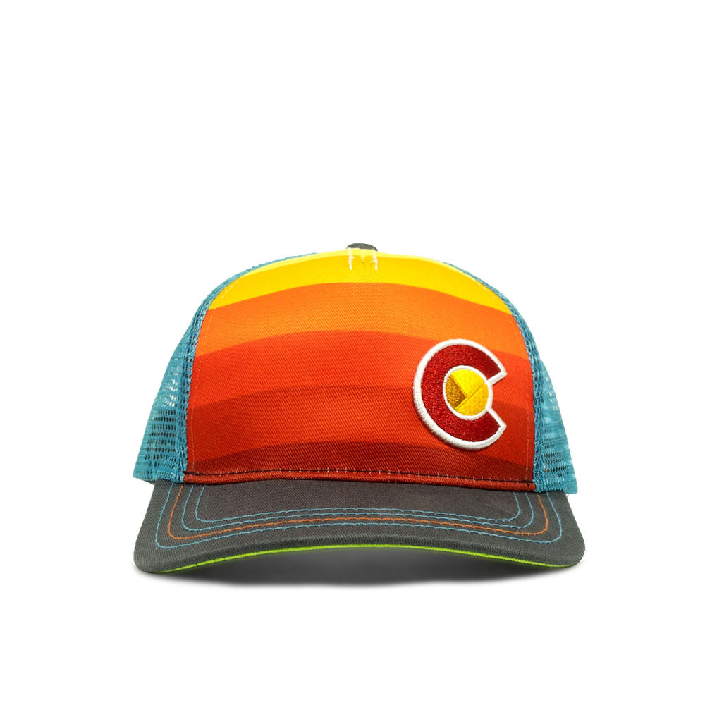 Lil' Fit Sunset Fader Trucker Hat