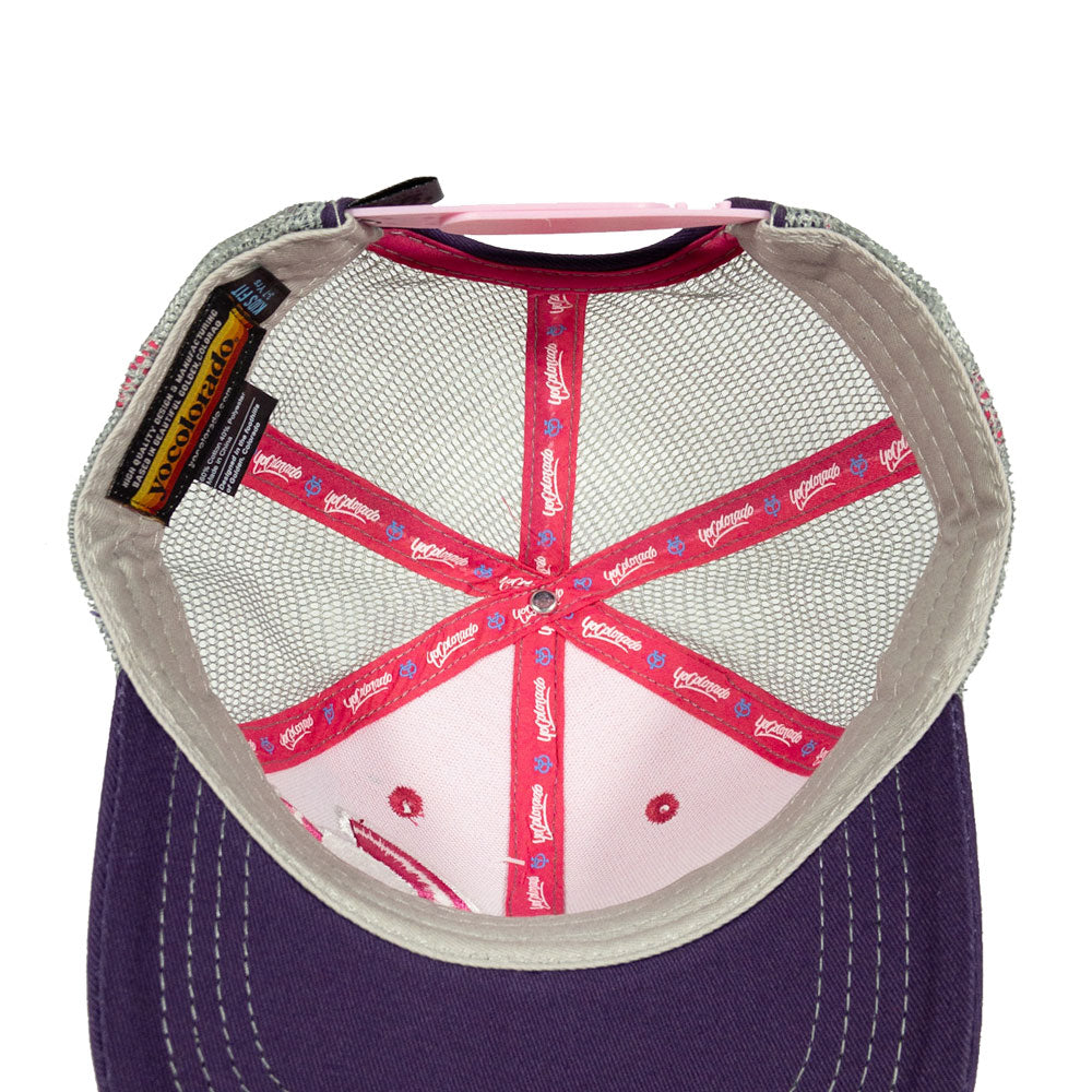 Kids' Incline Colorado Trucker Hat - Pink Berry