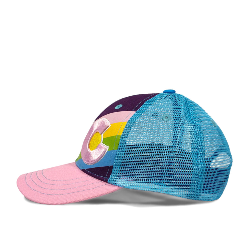 Kids' Incline Colorado Starburst Trucker Hat
