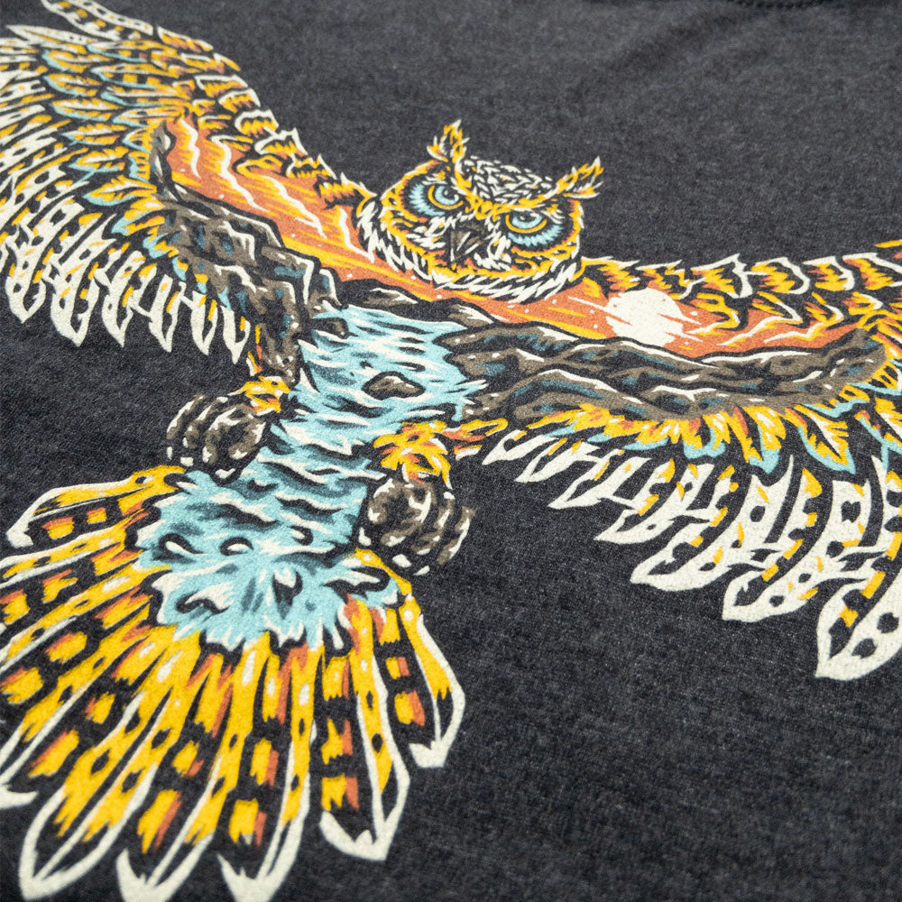 Unisex Mountain Owl Long Sleeve T-Shirt