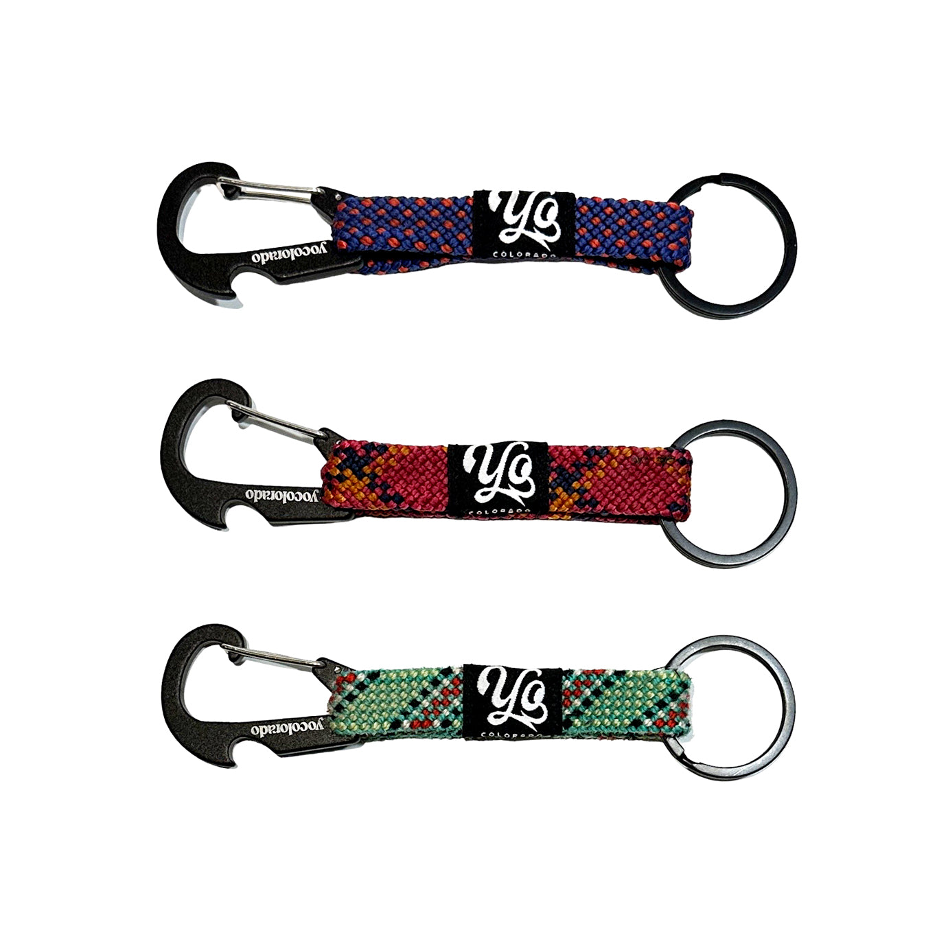 The Eldo Upcycled Rope Keychain + Bottle Opener