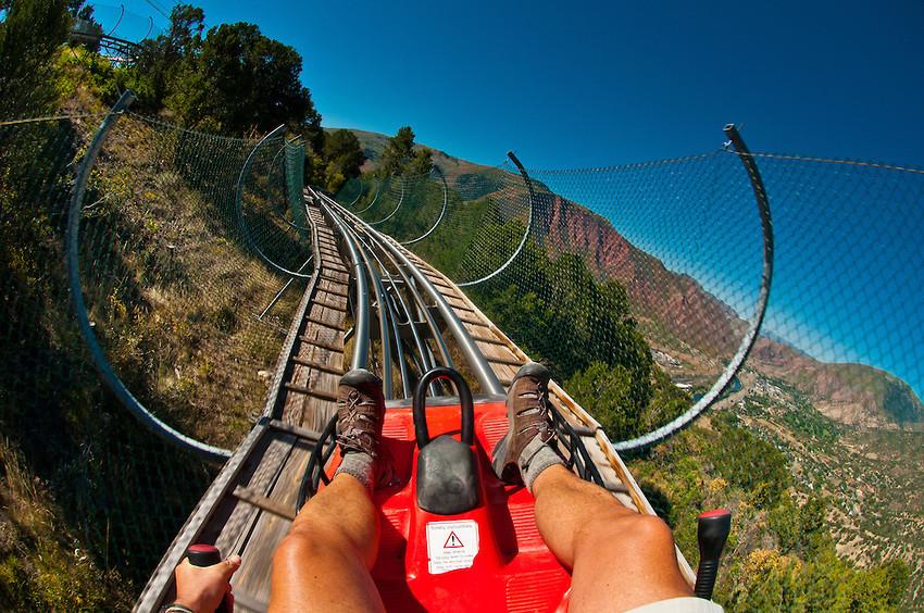 This alpine coaster in Colorado was ranked one of the 10 best roller-coaster rides of your life by USA TODAY