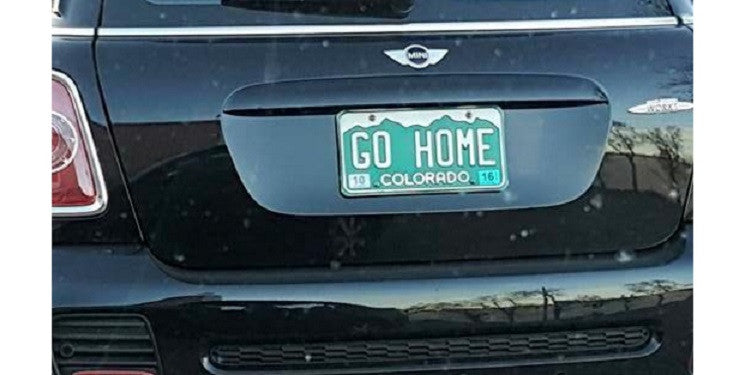 This Drivers License Plates Are Making A Lot Of People Uneasy In Colorado