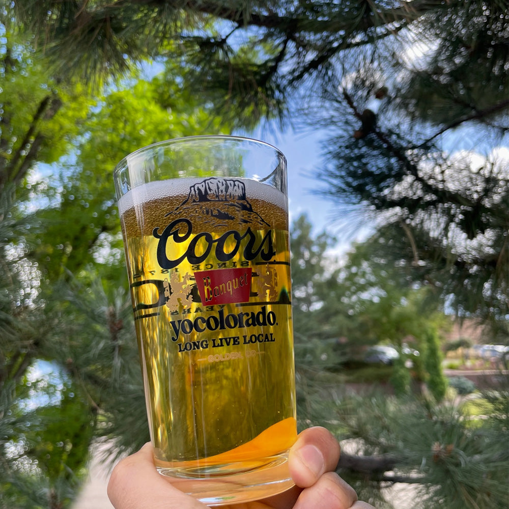 Coors Banquet x YoColorado Pint Glass - LIMITED EDITION