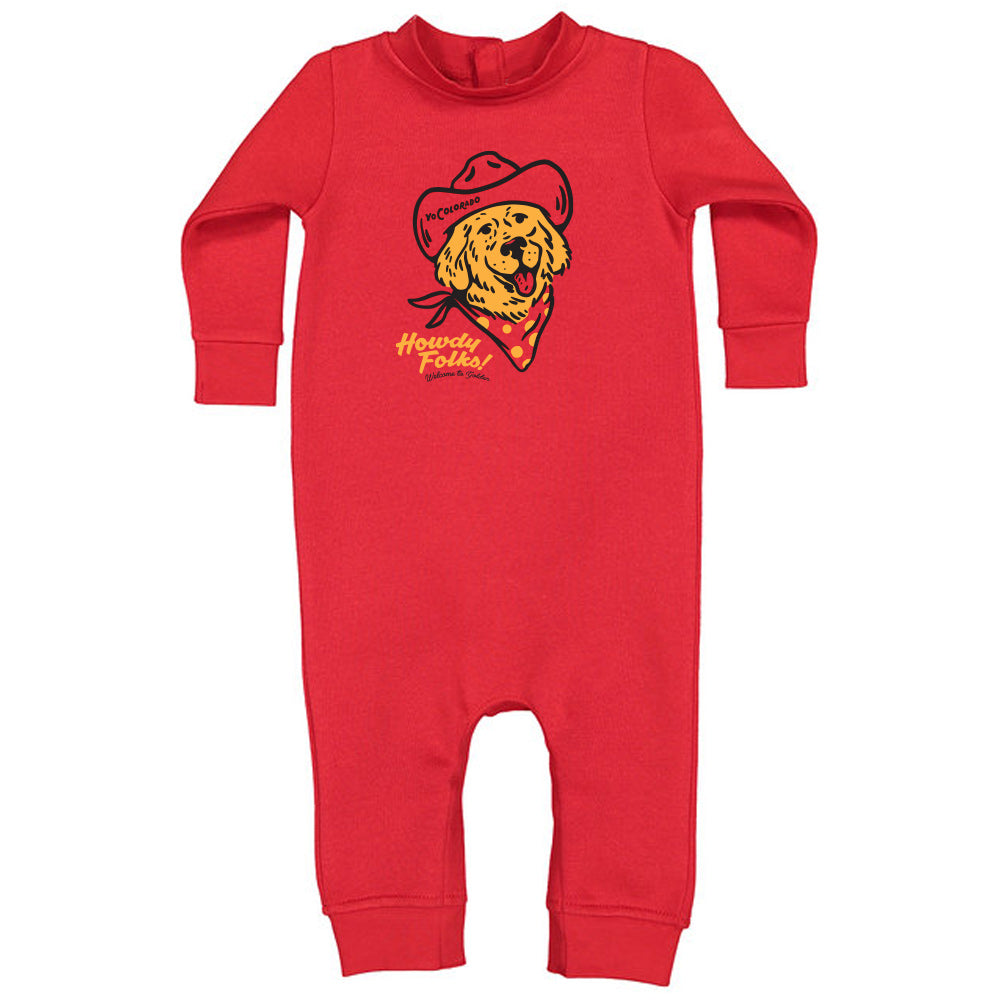 Dog Days Fleece Baby Onesie