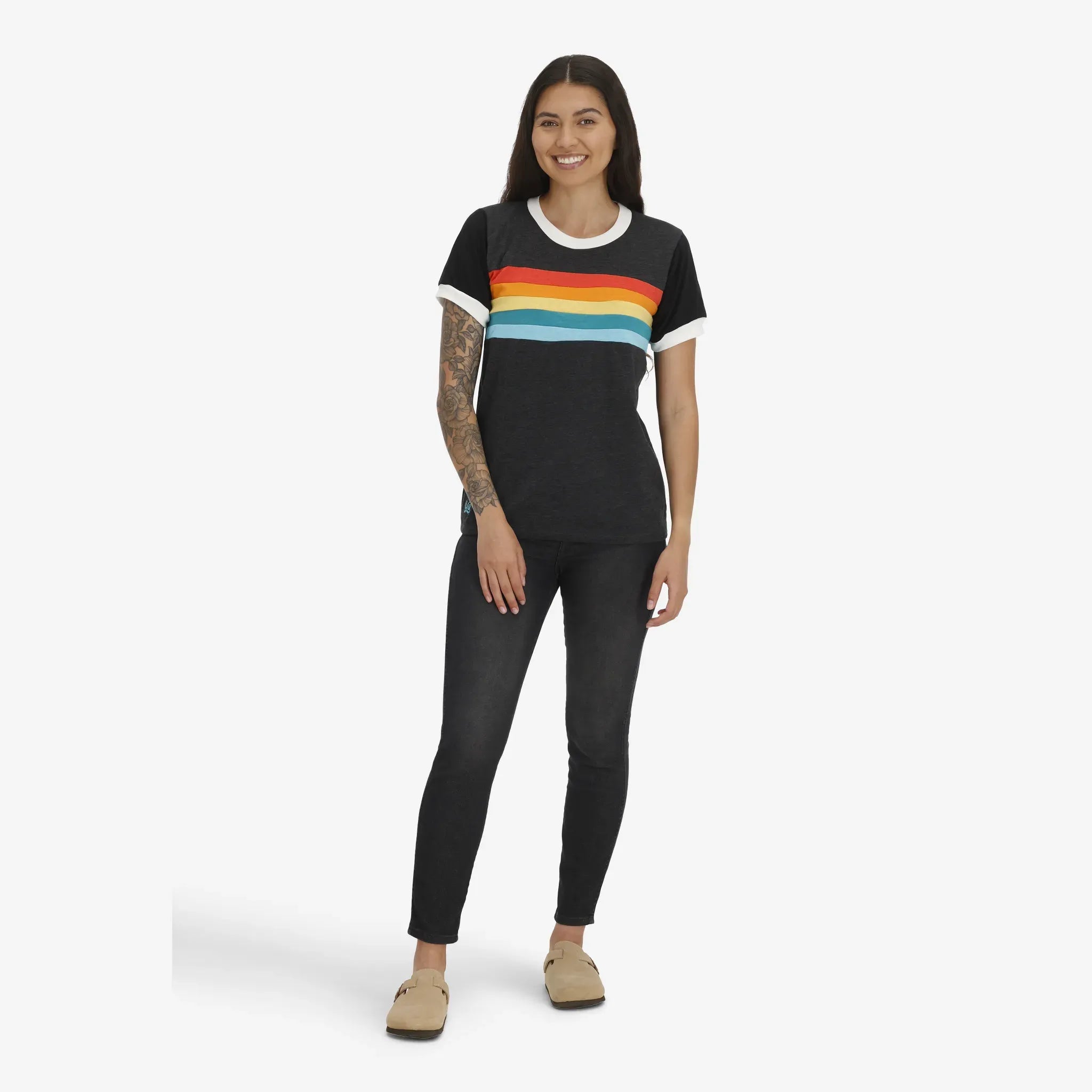 Women's Midnight Black Fader T-Shirt