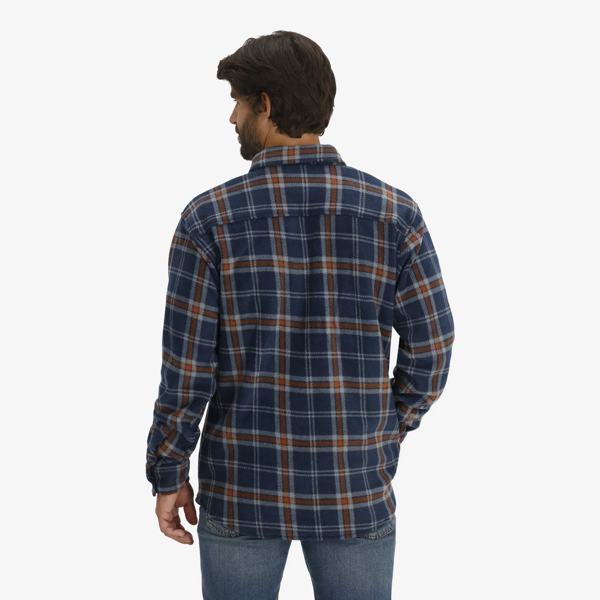 Men's Wildwood Fleece Button Up in Liberty