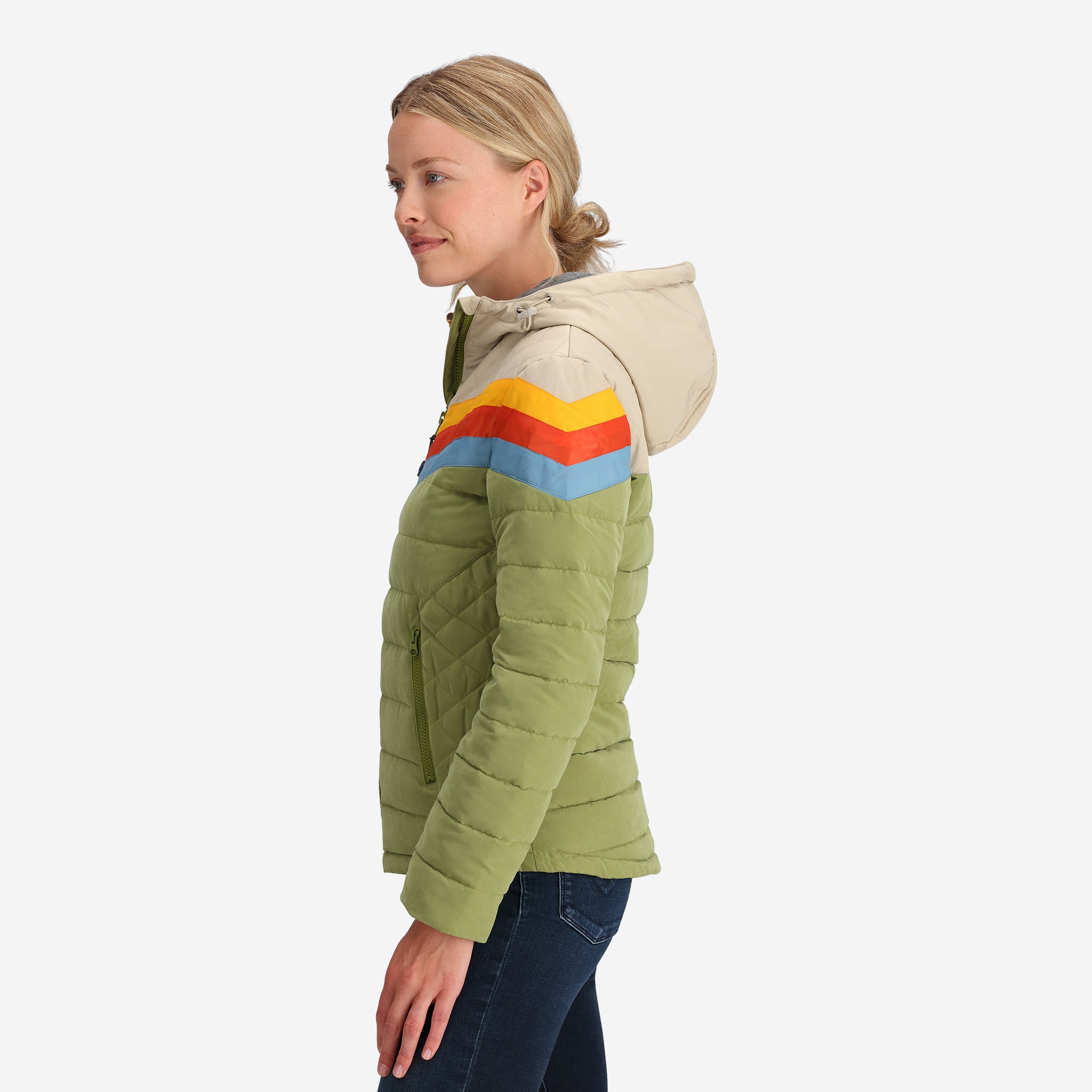 Women's Crestone Alpine Green Jacket
