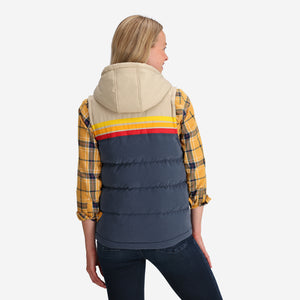 Retro down hot sale vest