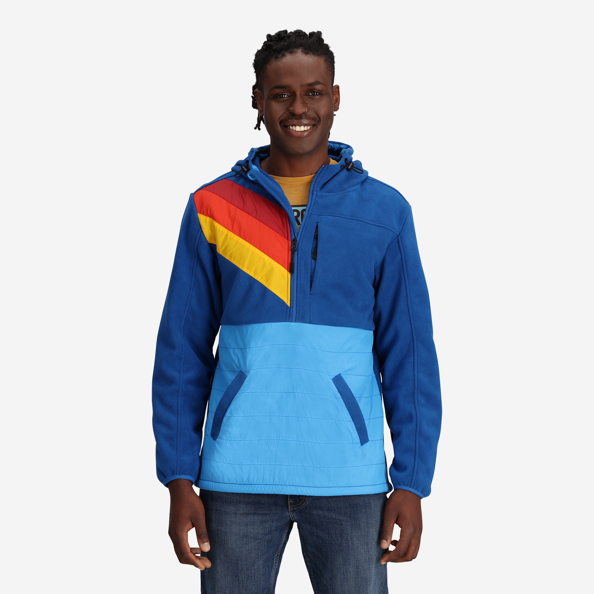 Half zip jacket sale