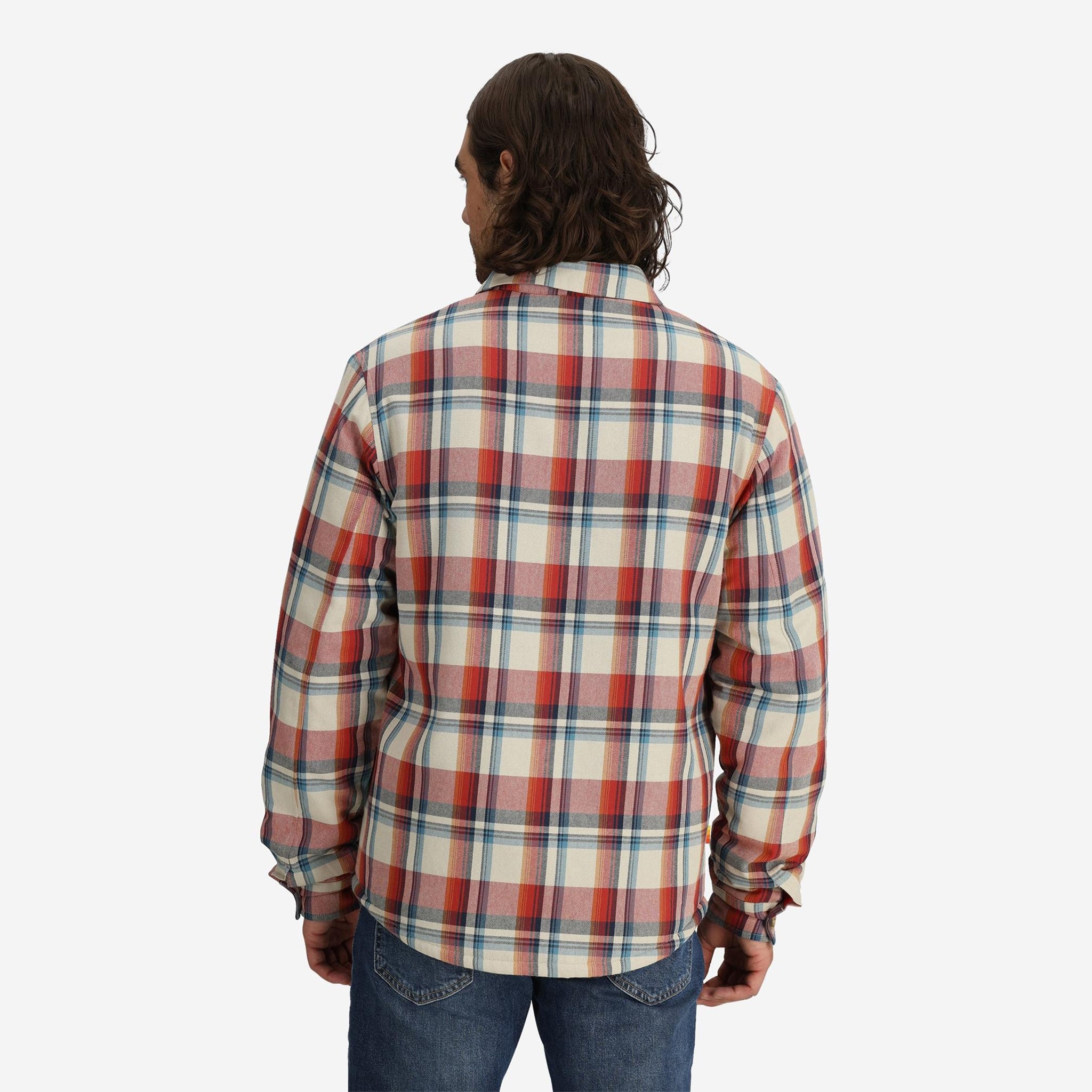 Men's Benny Sherpa Lined Flannel Jacket