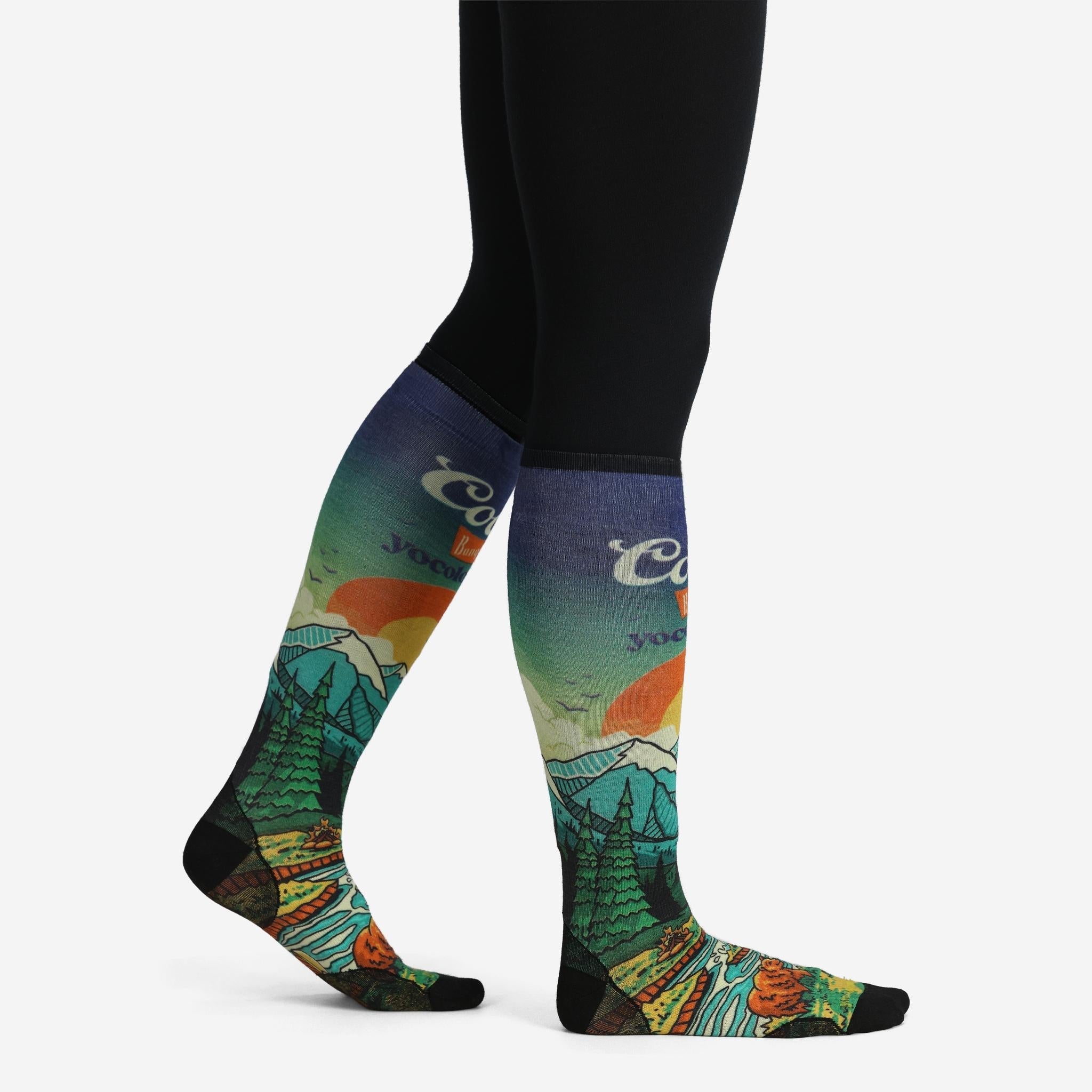 Smartwool x  YoColorado x Coors Banquet Over the Calf Ski Socks - LIMITED EDITION